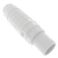 6" PVC Sch. 40 Repair Coupling (Spig x Soc - PVC White with EPDM O-ring)