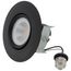 7.5 Watt LED Retrofit Downlight Gimbaled 120 Volt CCT Selectable Bronze Finish