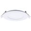 9W LED Direct Wire Downlight with Night Light, 4", Remote Driver, CCT Selectable, Dimmable, Round, White Finish