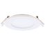 9W LED Direct Wire Downlight with Night Light, 4", Remote Driver, CCT Selectable, Dimmable, Round, White Finish