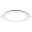12W LED Direct Wire Downlight with Night Light, 6", Remote Driver, CCT Selectable, Dimmable, Round, White Finish