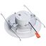 9/11/13W LED Downlight Retrofit, 27K/30K/35K/40K/50K CCT, 6", Flat Wafer, Round, Matte White Finish