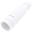 2-1/2" PVC Sch. 40 Repair Coupling (Soc x Soc - PVC White with EPDM O-ring)