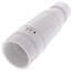 3" PVC Sch. 40 Repair Coupling (Soc x Soc - PVC White with EPDM O-ring)