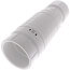 4" PVC Sch. 40 Repair Coupling (Soc x Soc - PVC White with EPDM O-ring)