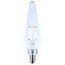 2W Prismatic HX11 LED, 2700K CCT, Candelabra Base, 120V, Clear Finish, 2-Card (12 Pack)