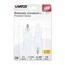 2W Prismatic HX11 LED, 2700K CCT, Candelabra Base, 120V, Frost Finish, 2-Card (12 Pack)