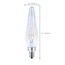 2W Prismatic HX11 LED, 2700K CCT, Candelabra Base, 120V, Frost Finish, 2-Card (12 Pack)