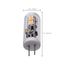 2 Watt T4 LED Bulb - Clear Finish - Bi Pin G4 Base - 3000K - 12 Volt (8 Pack)