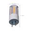 3 Watt T5 LED Bulb - Clear Finish - GY6.35 Base - 3000K - 12 Volt (6 Pack)