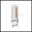 6.5 Watt T6 LED Bulb - Clear Finish - G9 Base - 3000K - 120 Volt (3 Pack)