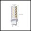 6.5 Watt T6 LED Bulb - Clear Finish - G9 Base - 5000K - 120 Volt (4 Pack)
