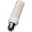 6.5 Watt T6 LED Bulb - Clear Finish - E12 Base - 5000K - 120 Volt (3 Pack)
