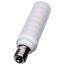 6.5 Watt T6 LED Bulb - Frost Finish - E12 Base - 5000K - 120 Volt (4 Pack)