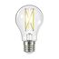 8 Watt LED A19 Bulb - Clear - Medium Base - 5000K - 90 CRI - 120 Volt (6 Pack)