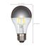 6 Watt A19 LED Bulb - Silver Crown - Medium base - 2700K - 90 CRI - 120 Volt (5 Pack)