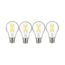 10.5 Watt A19 LED Bulb - 75 Watt Replacement - Clear - Medium base - 3000K - 120 Volt (8 Pack)