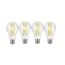 12.5 Watt A19 LED Bulb - 100 Watt Replacement - Clear - Medium base - 2700K - 120 Volt (8 Pack)