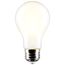8 Watt A19 LED Bulb - Soft White - 3000K - Medium Base - 120 Volt (12 Pack)