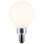 4.5W G16.5 LED, Candelabra Base, White Finish, 3000K CCT, 120V (6 Pack)
