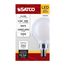 4.5W G16.5 LED, Candelabra Base, White Finish, 3000K CCT, 120V (6 Pack)