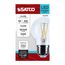 4W G16.5 LED, Medium Base, Clear, 5000K CCT, 120V (6 Pack)