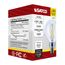 5.5W G16.5 LED, Candelabra Base, Clear, 3500K CCT, 120V (6 Pack)