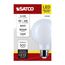 6W G25 LED, Medium Base, White Finish, 3500K CCT, 120V (6 Pack)