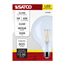 8W G40 LED, Medium Base, Clear, 3500K CCT, 120V (6 Pack)