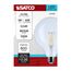 8W G40 LED, Medium Base, Clear, 5000K CCT, 120V (6 Pack)