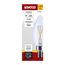 3W B11 LED, Candelabra Base, Clear, 3000K CCT, 120V (6 Pack)