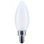 3W B11 LED, Candelabra Base, Frost Finish, 3000K CCT, 120V (6 Pack)