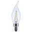 3W CA10 LED, Candelabra Base, Clear, 3000K CCT, 120V (6 Pack)
