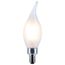 4W CA10 LED, Candelabra Base, Frost Finish, 3500K CCT, 120V (6 Pack)