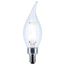 5.5W CA10 LED, Candelabra Base, Clear, 5000K CCT, 120V (6 Pack)