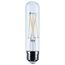 8W T10 LED, Medium Base, Clear, 3500K CCT, 120V (6 Pack)