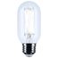 5.5W T14 LED, Medium Base, Clear, 3000K CCT, 120V (6 Pack)