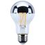 12W A19 LED, Medium Base, 2700K CCT, Silver Crown, 100W Replacement (6 Pack)