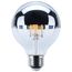 5.5W G25 LED, Medium Base, 2700K CCT, Silver Crown, 60W Replacement (6 Pack)