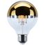 5.5W G25 LED, Medium Base, 2700K CCT, Gold Crown, 60W Replacement (6 Pack)