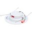 8W LED Downlight Retrofit, 5-6", CCT Selectable, Round, White Finish