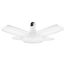 60W LED Multi-Beam Utility/Garage Lamp, 5000K Natural Light, White Finish, 120V