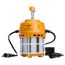60W LED Hi-Pro Temp Work Light, 5000K, Corncob Shape, 80 CRI, Orange Finish