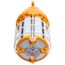 100W LED Hi-Pro Temp Work Light, 5000K, Corncob Shape, 80 CRI, Orange Finish