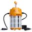 100W LED Hi-Pro Temp Work Light, 5000K, Corncob Shape, 80 CRI, Orange Finish