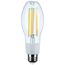 13.5W LED HID Replacement, ED17, 4000K, Medium Base, Clear, 120-277V