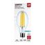 28W LED HID Replacement, ED28, 4000K, Extended Mogul Base, Clear, 120-277V