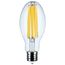 34W LED HID Replacement, ED28, 4000K, Extended Mogul Base, Clear, 120-277V