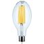 56W LED HID Replacement, ED37, 4000K, Extended Mogul Base, Clear, 120-277V