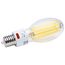 30/38/45Wage Selectable LED HID Replacement, ED28, 5000K, Mogul Extended Base, Clear, 120-277V